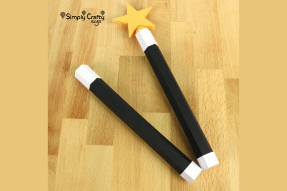 Download 3D Magic Wand Box SVG - Magic Collection