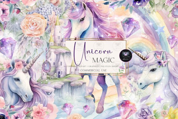 Download UNICORN MAGIC Clipart - Magic Collection